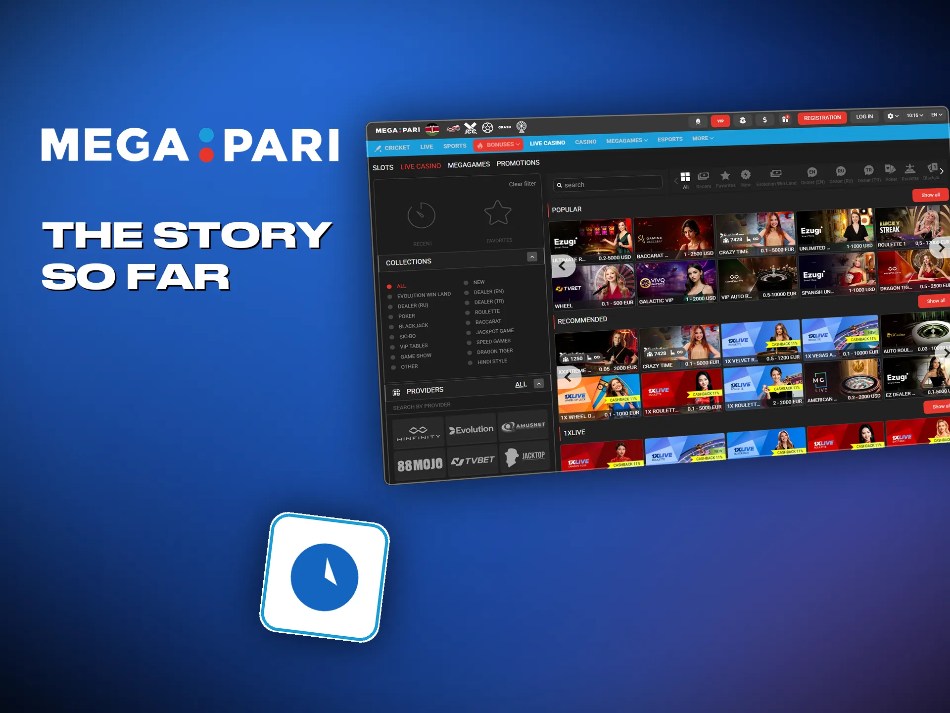 Megapari has worked since 7 August 2019 under an Anjouan licence