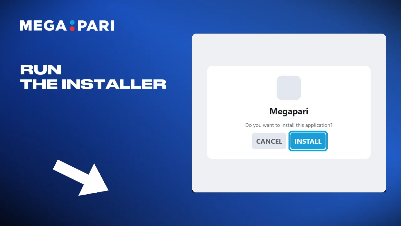 Running the APK installer on an Android phone