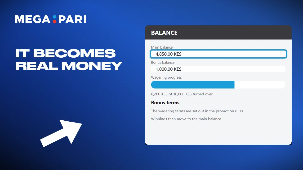 Once the conditions are met, the bonus becomes ordinary balance