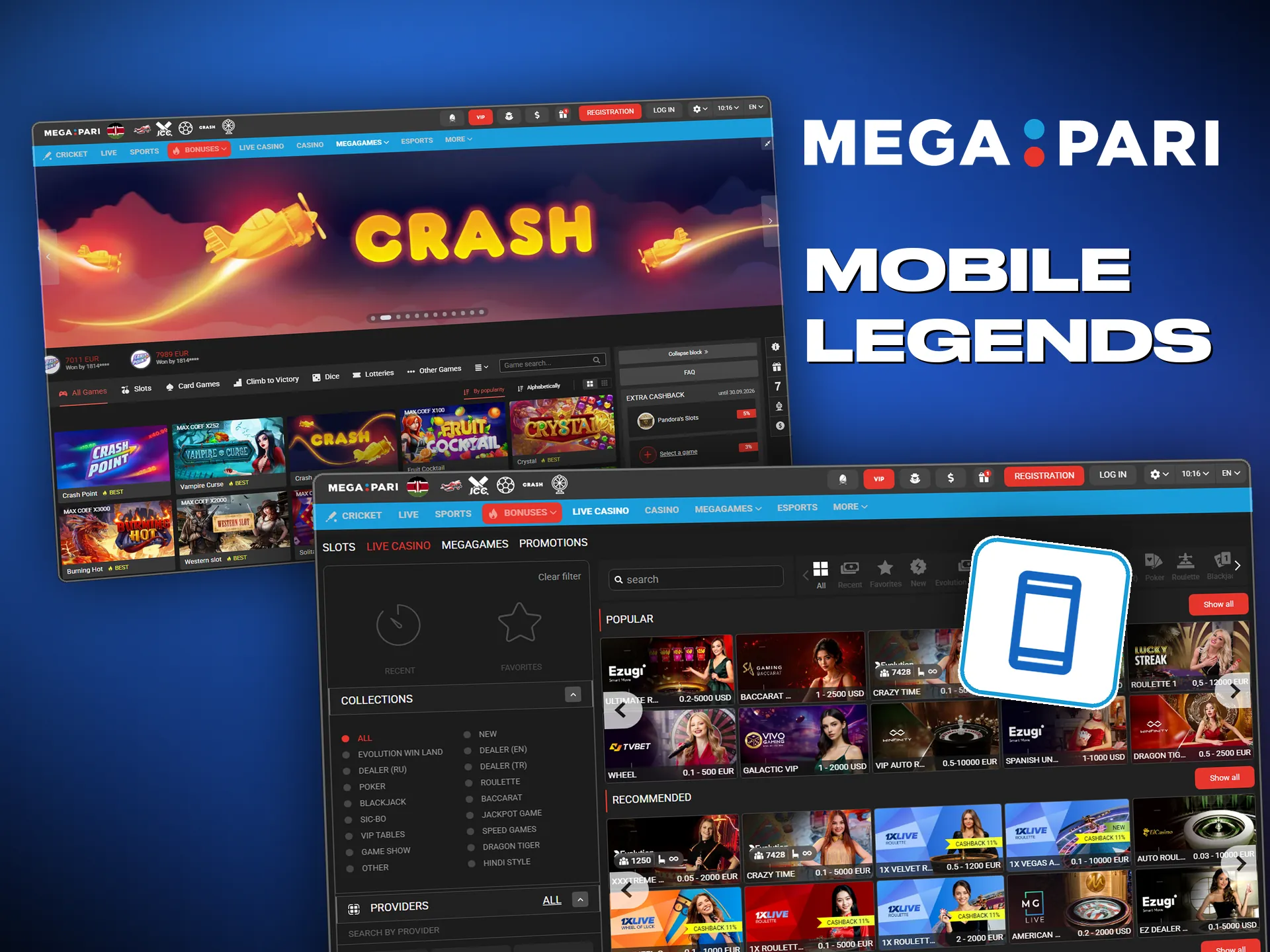 Mobile Legends events such as MPL and the M Series are open at Megapari