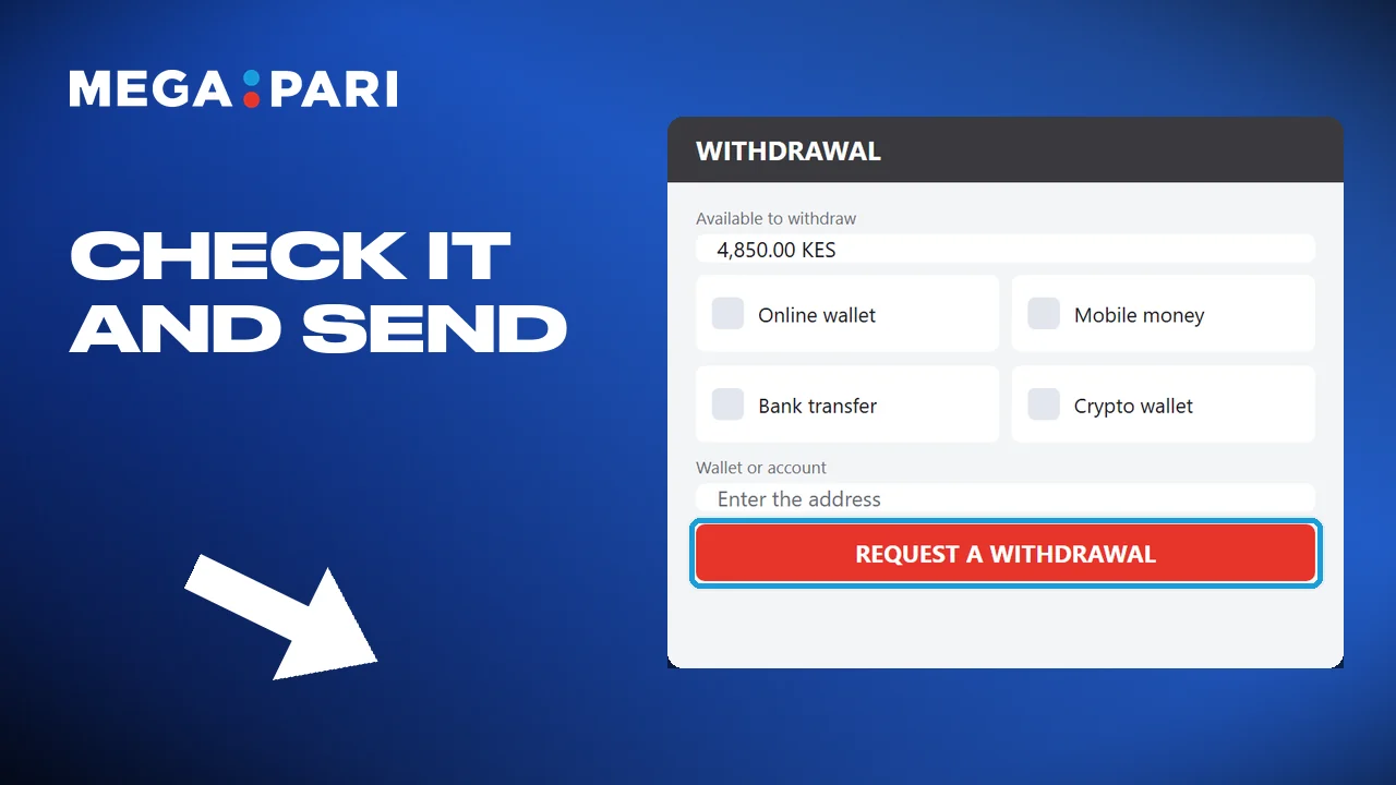 Checking it all again and waiting for the withdrawal