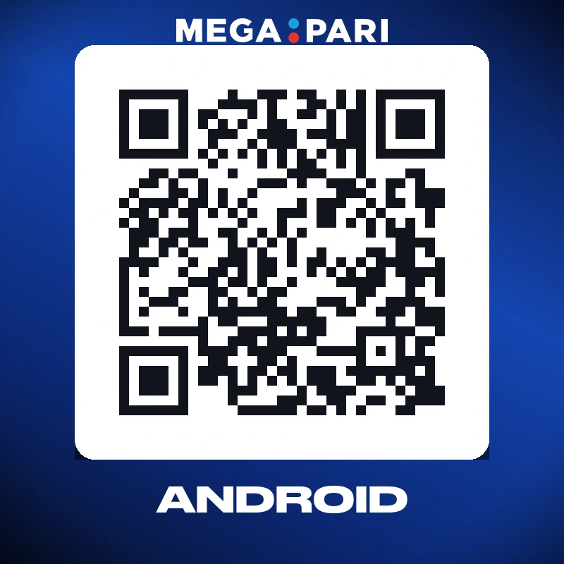 Scanning the QR code to get the Megapari app for Android